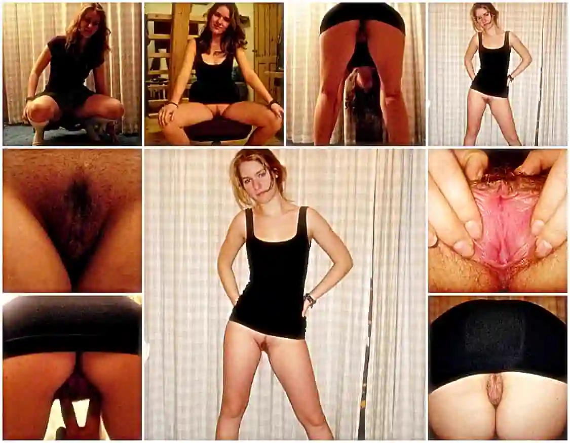 Young housewife shares intimate homemade moments in her domestic life.